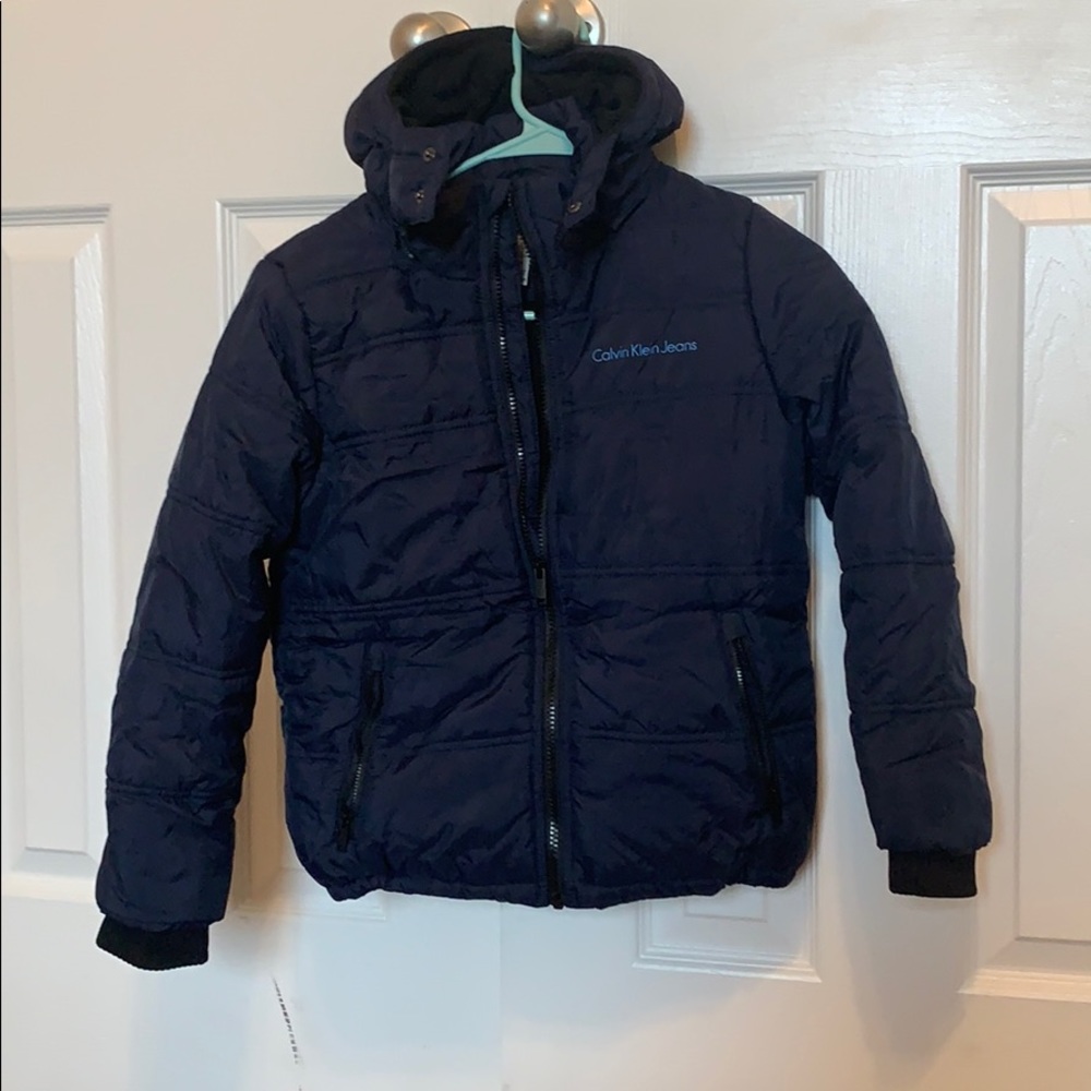 Brand new no tags Calvin Klein boys size 8 puffer